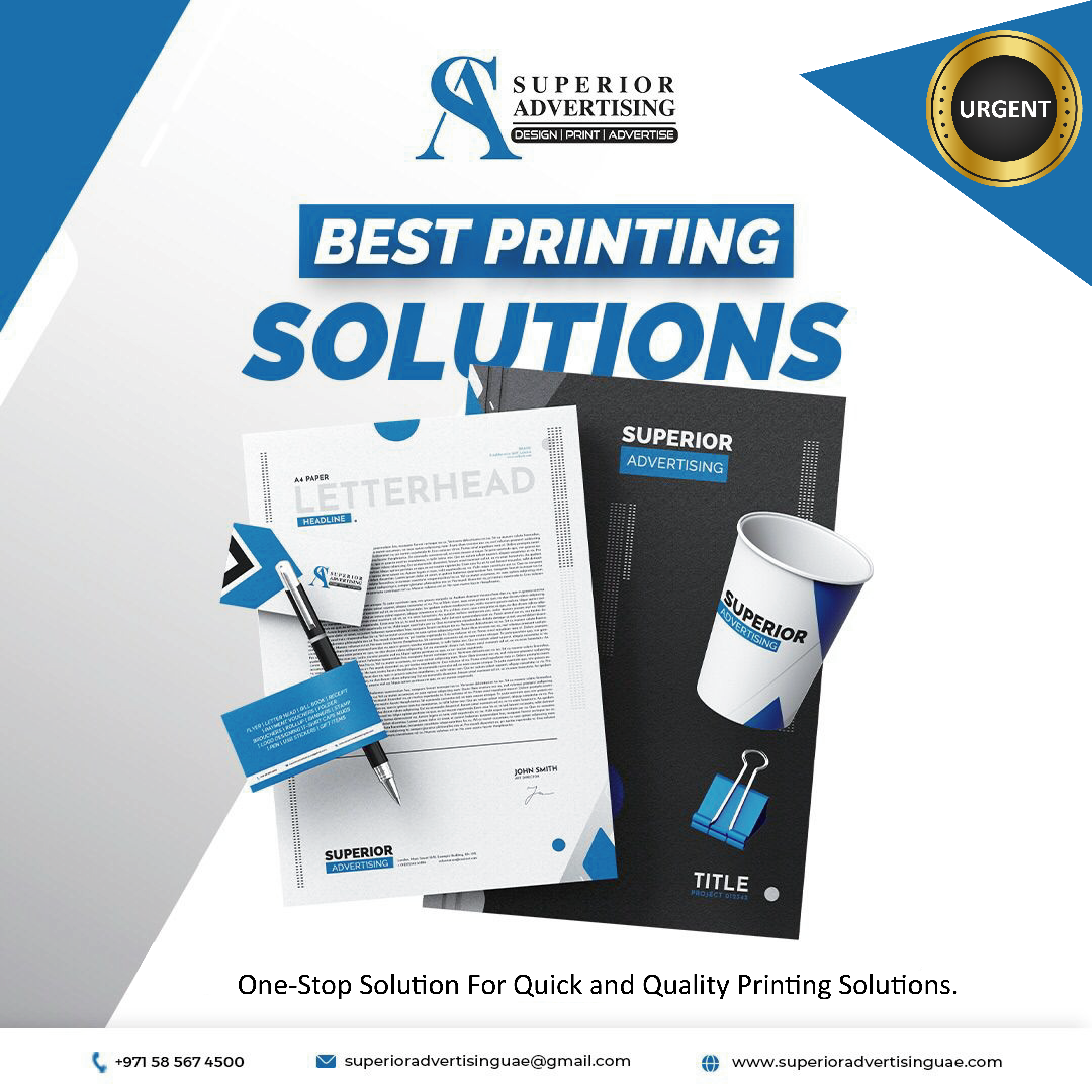 Printing services in Dubai