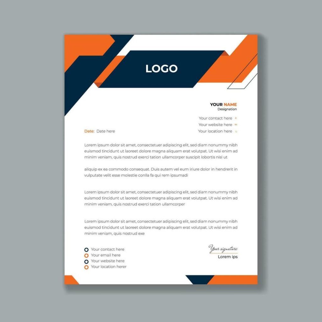 professional-and-modern-letterhead-design-template-business-style-letter-head-templates-for-your-project-design-abstract-wave-business-letterhead-template-illustration-vector